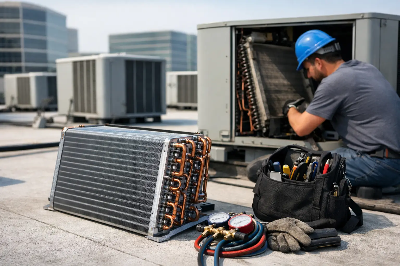 AC Coil Replacement Cost for Commercial Properties