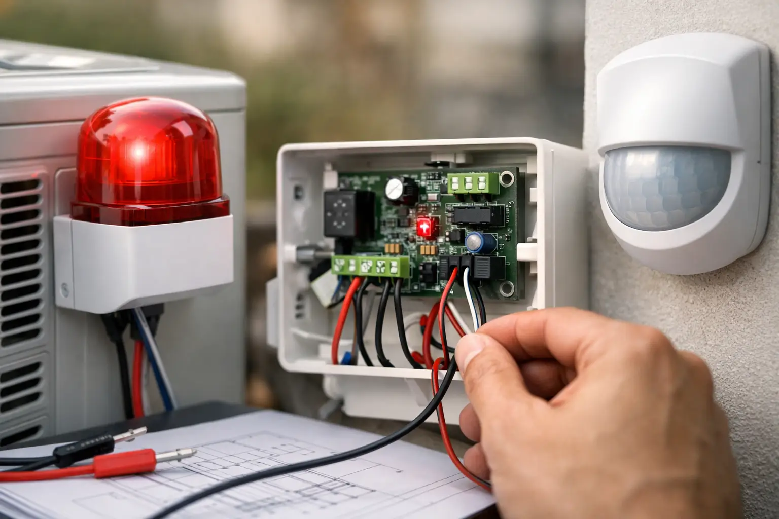 AC Theft Alarm Wiring Diagram: What It Must Show