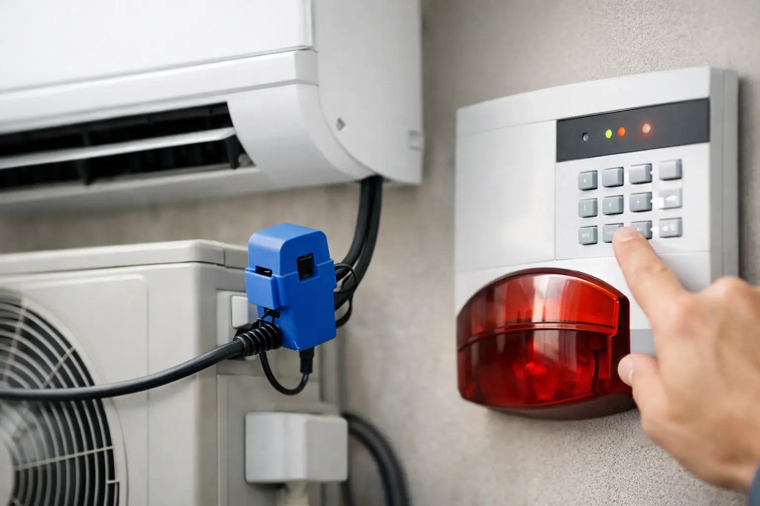 How to Integrate an AC Sensor With an Alarm