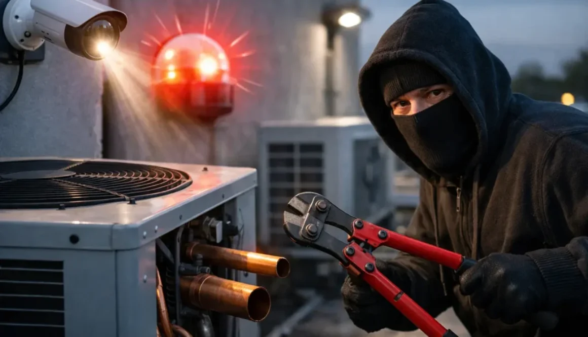 HVAC Theft Alarm: What Actually Stops Copper Thieves