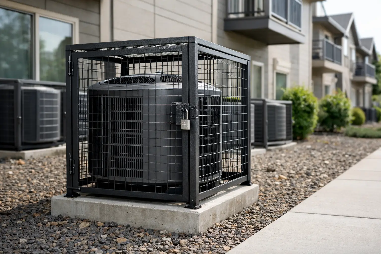 Multifamily Air Conditioner Security That Works