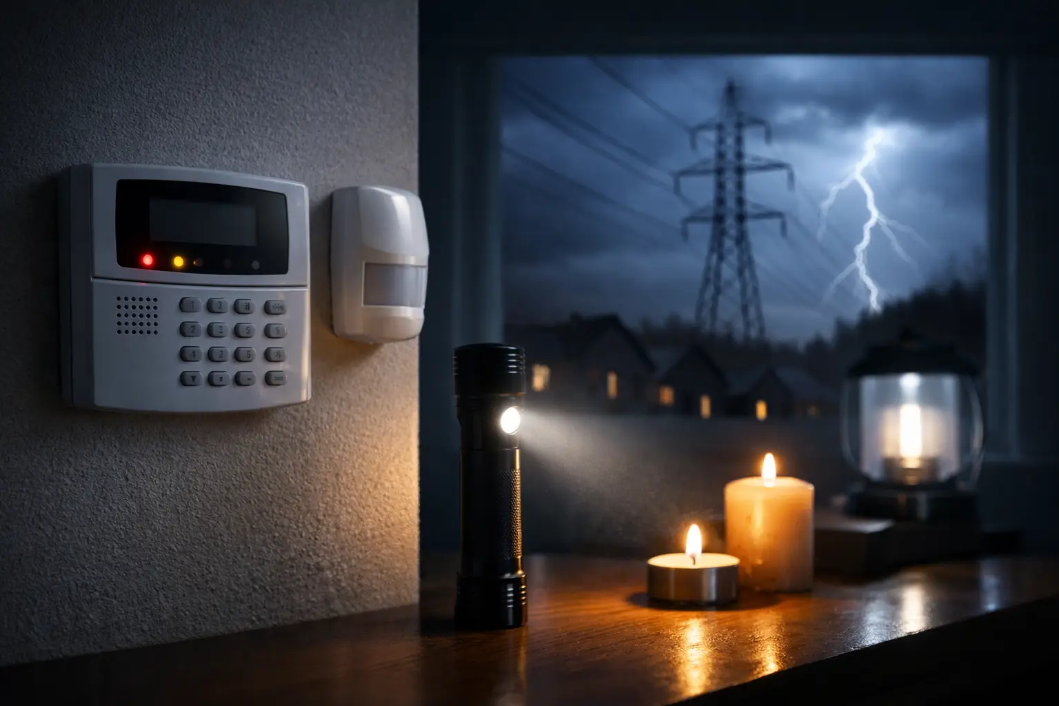 Prevent False Alarms During a Power Outage