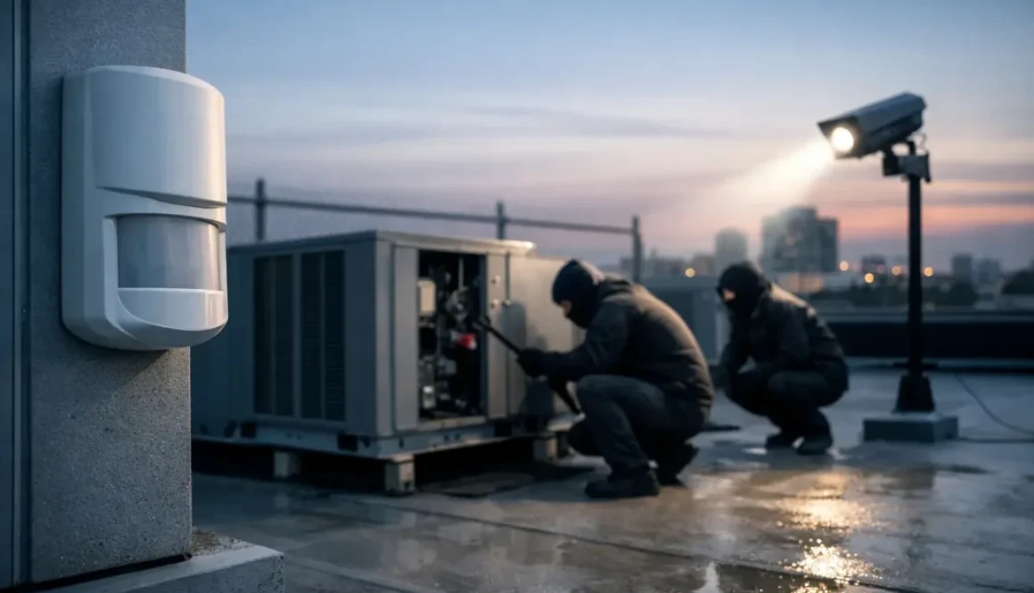 Rooftop HVAC Theft Protection That Acts Early