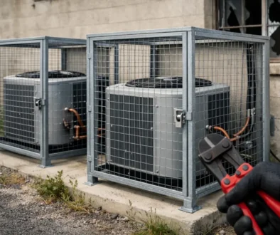 Vacant Property AC Security That Stops Copper Theft