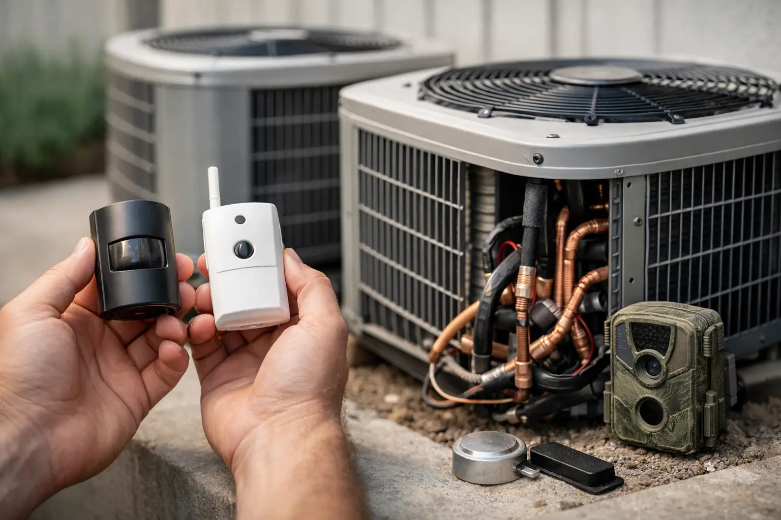 Copper Theft Sensor Comparison for A/C Units
