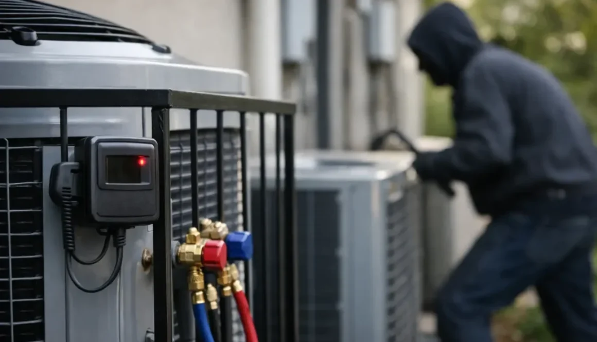 How a Refrigerant Pressure Alarm Stops A/C Theft