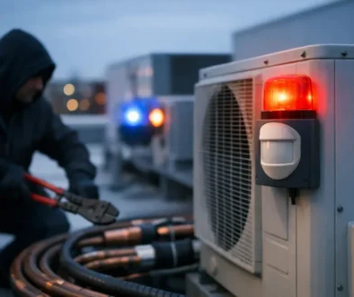 HVAC Alarms That Stop Copper Theft Early