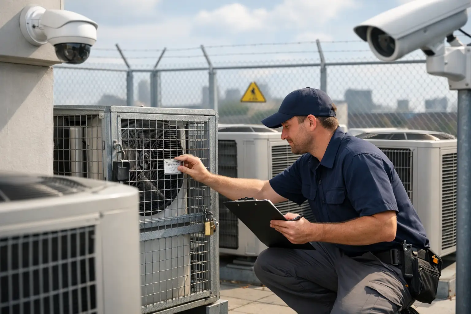 HVAC Theft Prevention Checklist for Condensers
