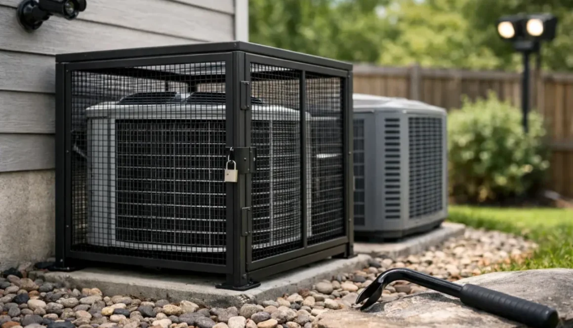 Outdoor AC Protection Devices That Stop Theft