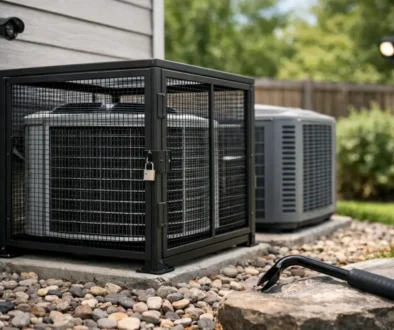 Outdoor AC Protection Devices That Stop Theft