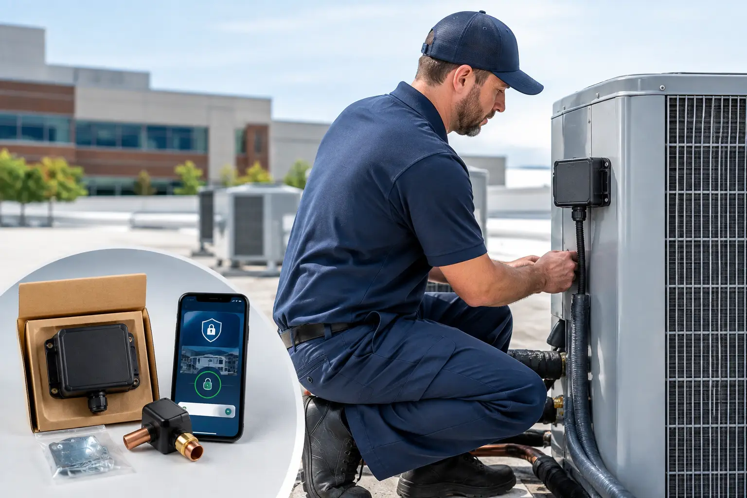 Commercial HVAC Theft Case Study for Facilities