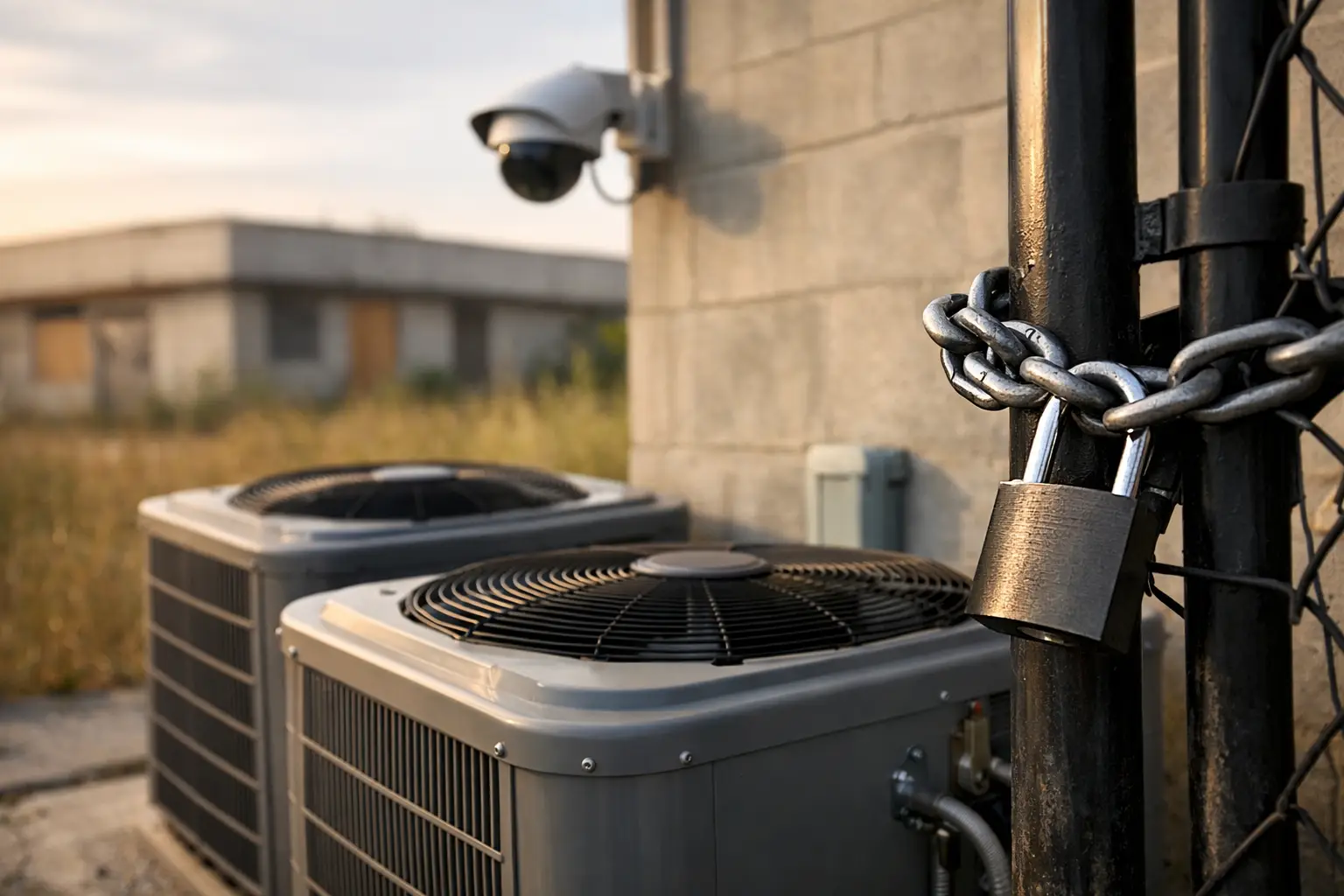 How to Secure Vacant Property Condensers