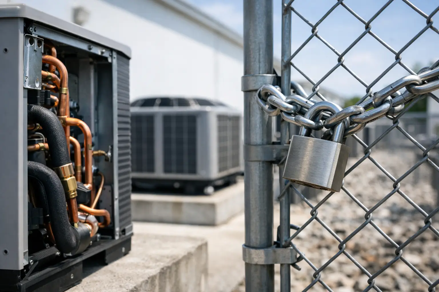 HVAC Asset Protection Against Copper Theft