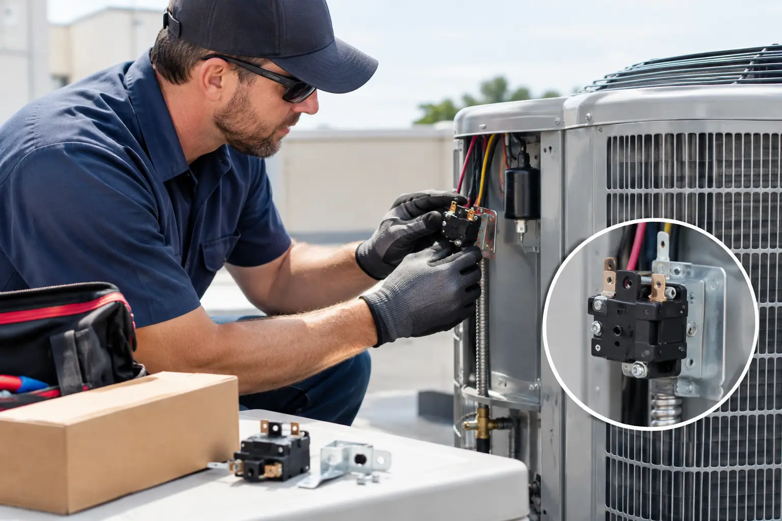 Install Condenser Tamper Switches the Right Way