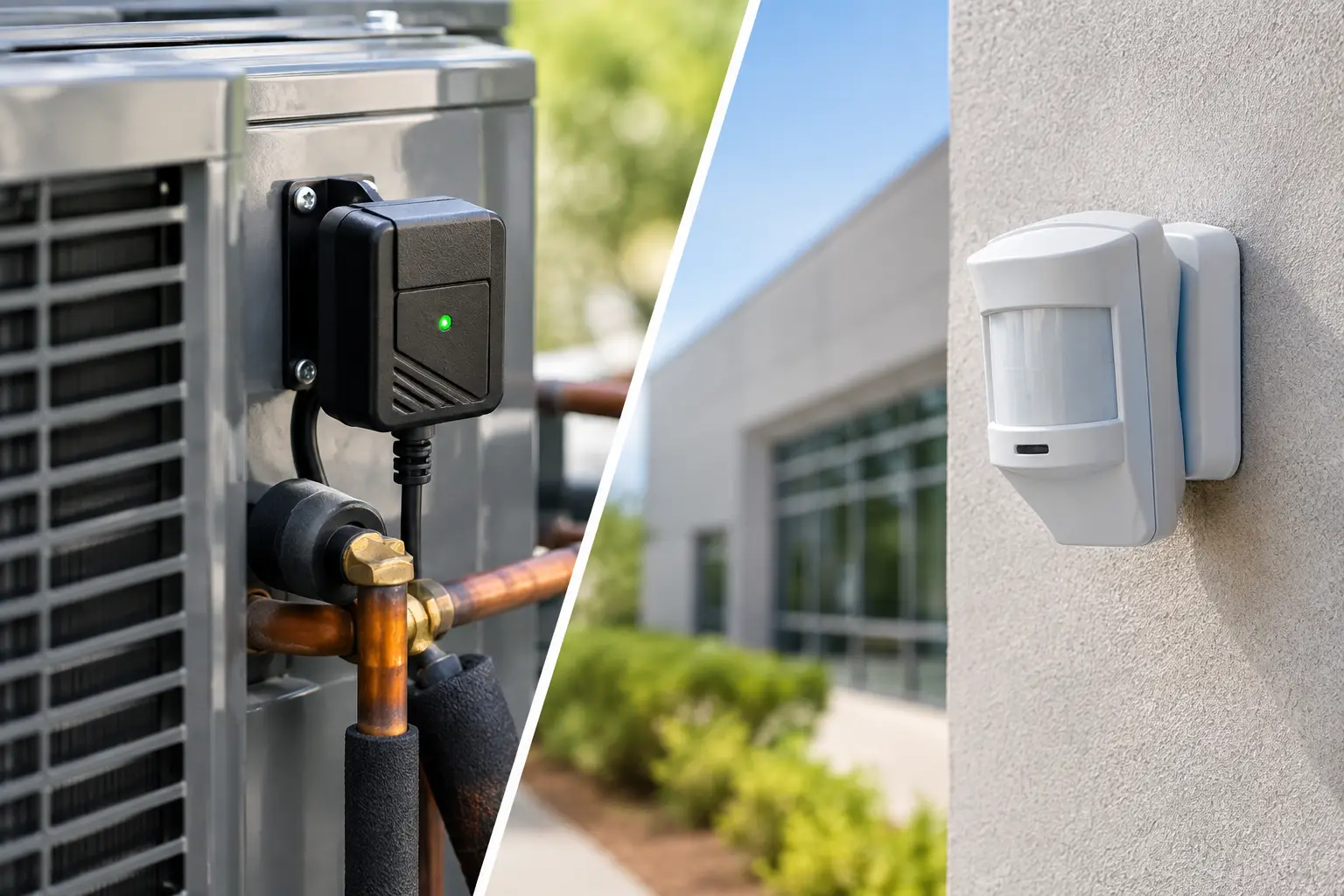 Refrigerant Sensor Versus Motion Detector