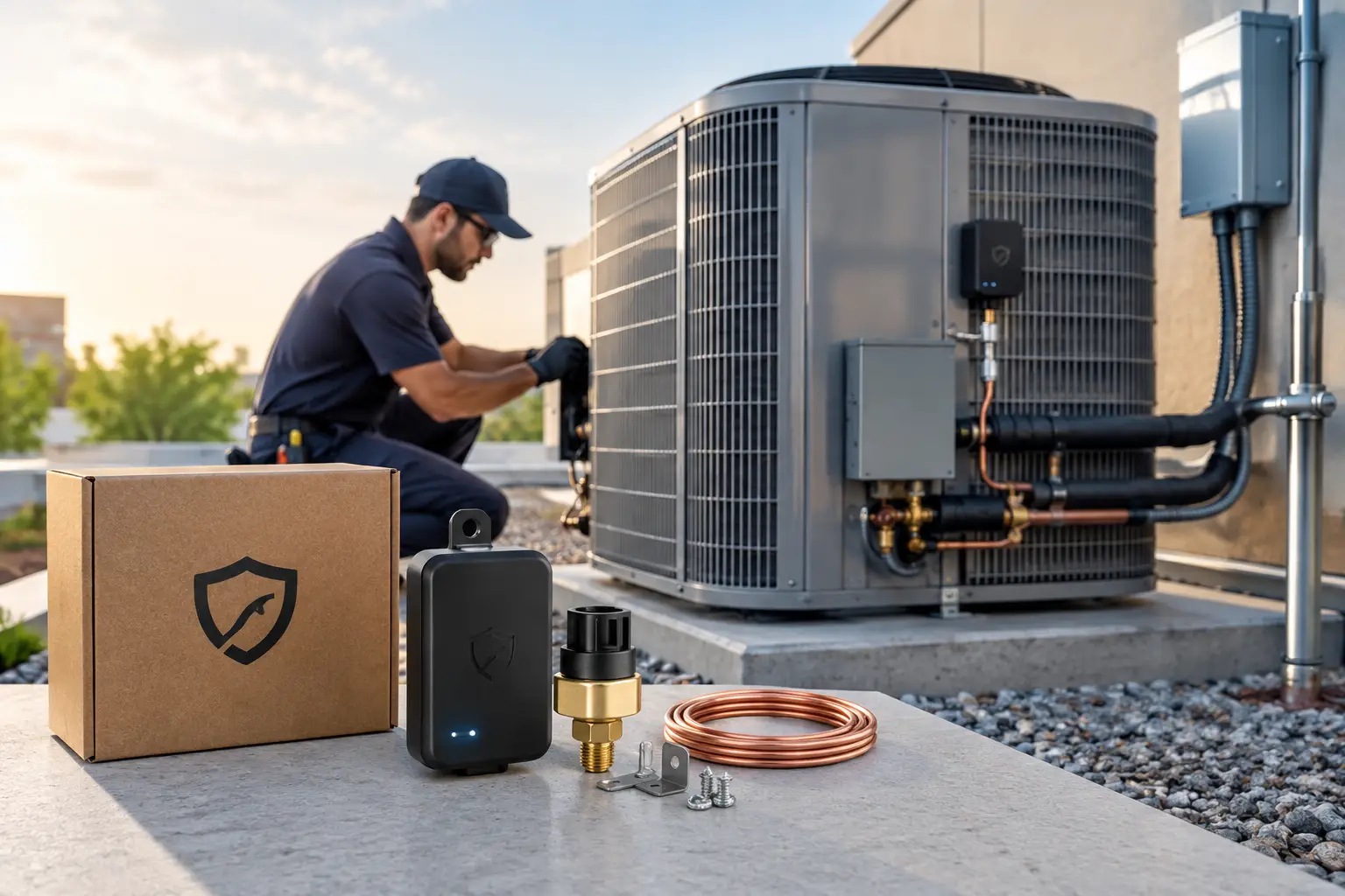 Copper Alarms That Protect A/C Equipment Early