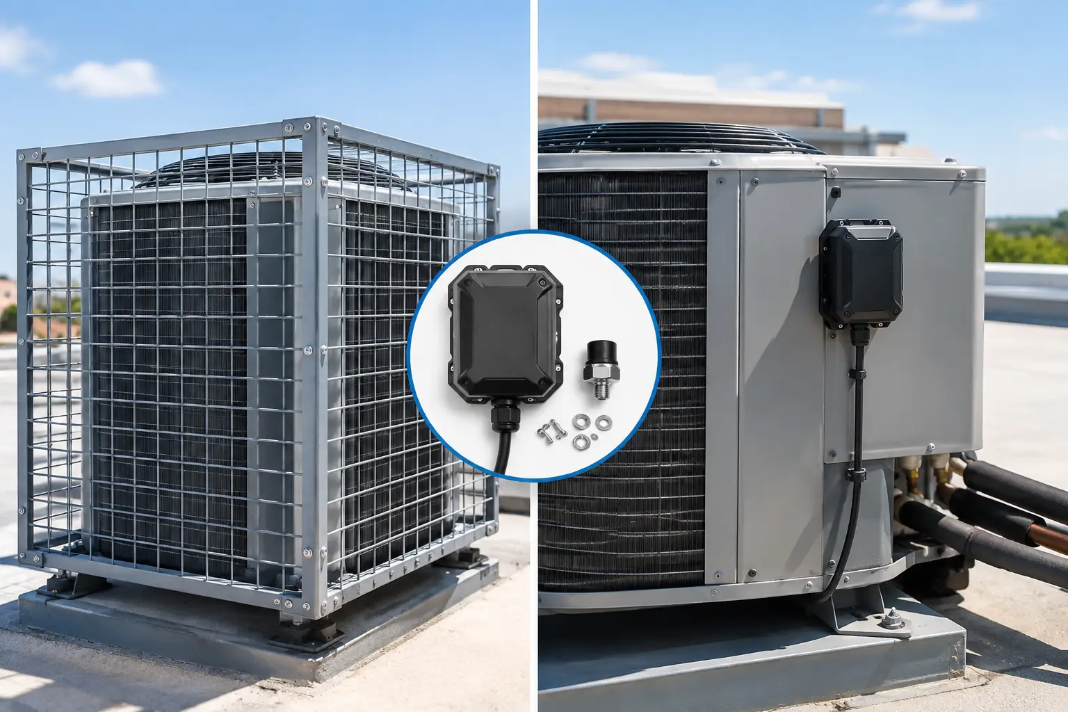CW-3 Versus Condenser Cage for A/C Protection
