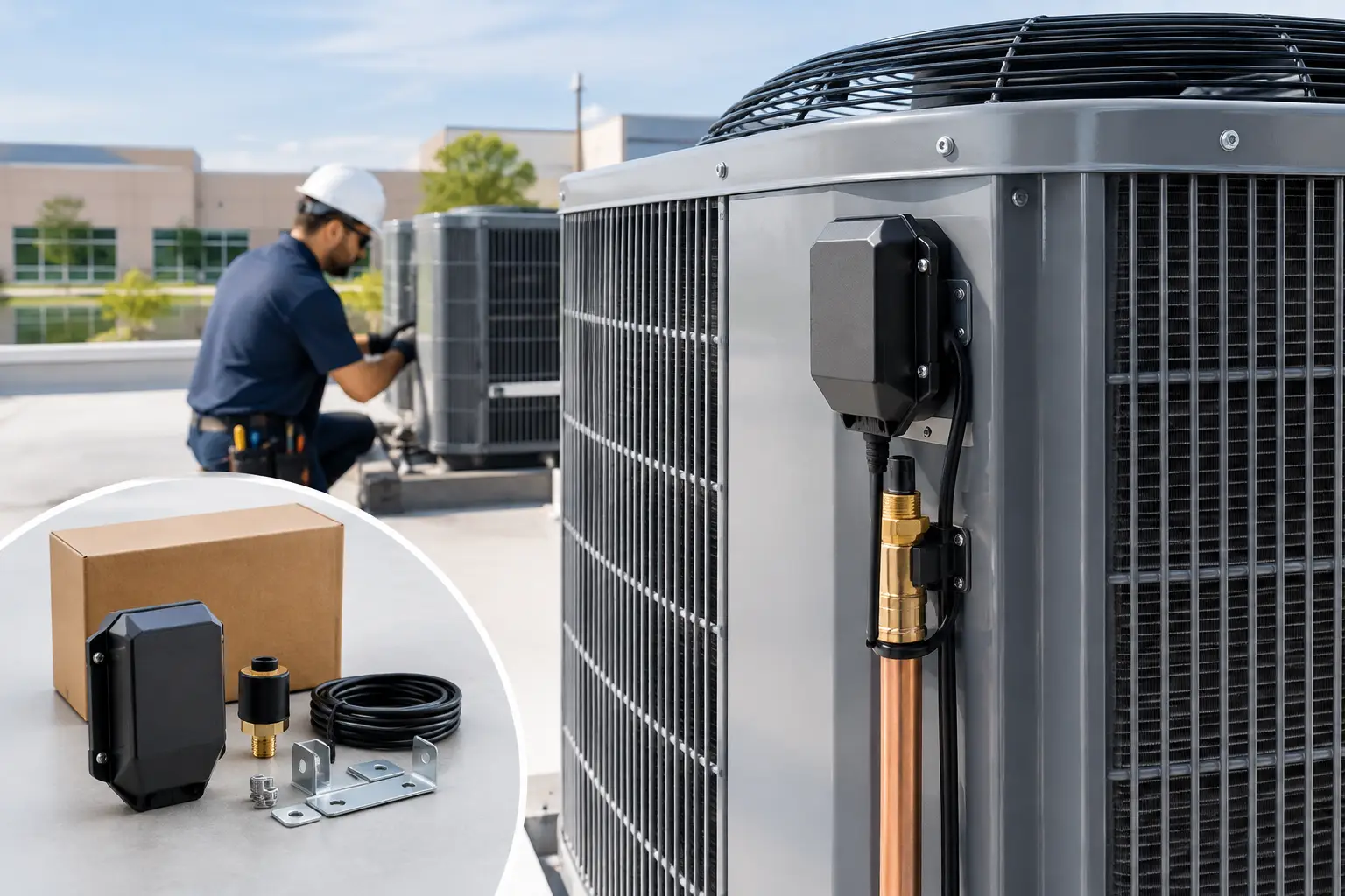 How to Protect Commercial Condensers From Theft