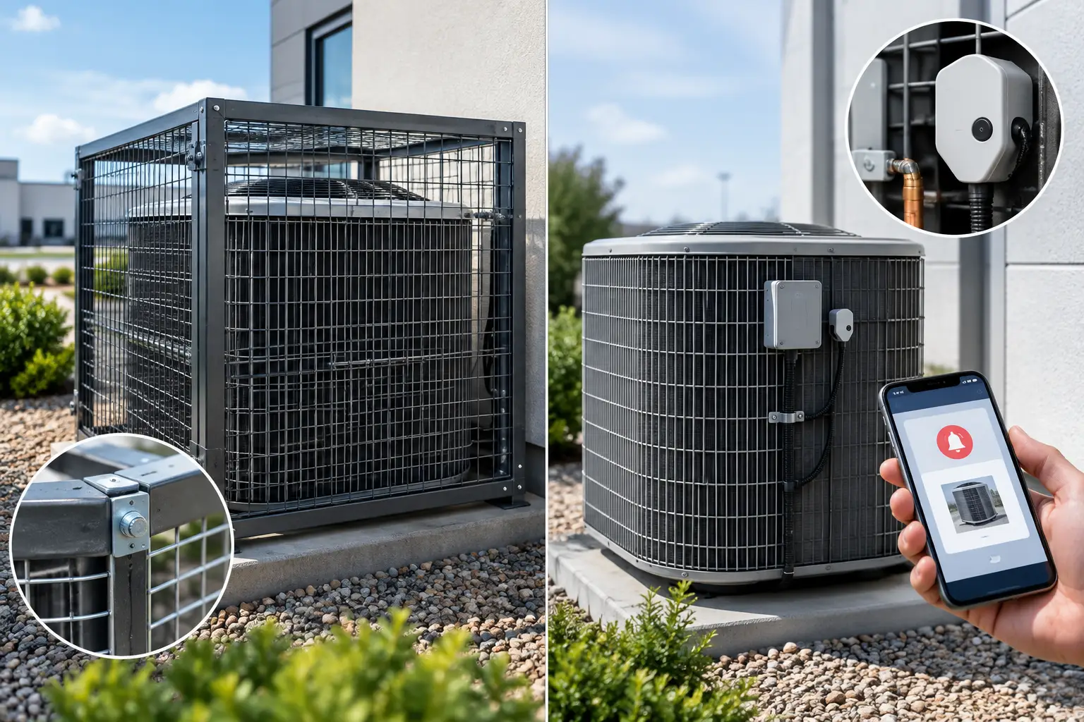 HVAC Cage Versus Alarm: Which Stops Theft Sooner?